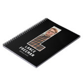 Persoonlijk Fotomonogram Notitieboek (Linkerzijde)