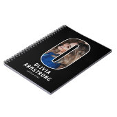Persoonlijk Fotomonogram Notitieboek (Linkerzijde)