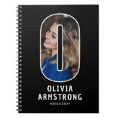 Persoonlijk Fotomonogram Notitieboek (Voorkant)