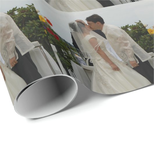 Persoonlijk fotopapier cadeaupapier (Rol Hoek)