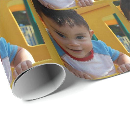 Persoonlijk fotopapier cadeaupapier (Rol Hoek)