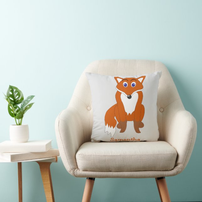 Persoonlijk Fox Design Kussen (Stoel)