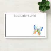Persoonlijk frame regenboog vlinder Post-it notiti Post-it® Notes (Kantoor)