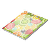 Persoonlijk fruit notitieblok (Linkerzijde)