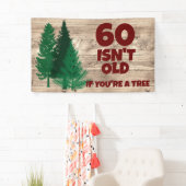 Persoonlijk Funny Birthday Old Age Spandoek (Insitu)