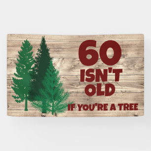 Persoonlijk Funny Birthday Old Age Spandoek