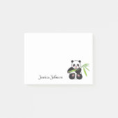Persoonlijk Funny Fat Panda-blocnote Post-it® Notes (Voorkant)