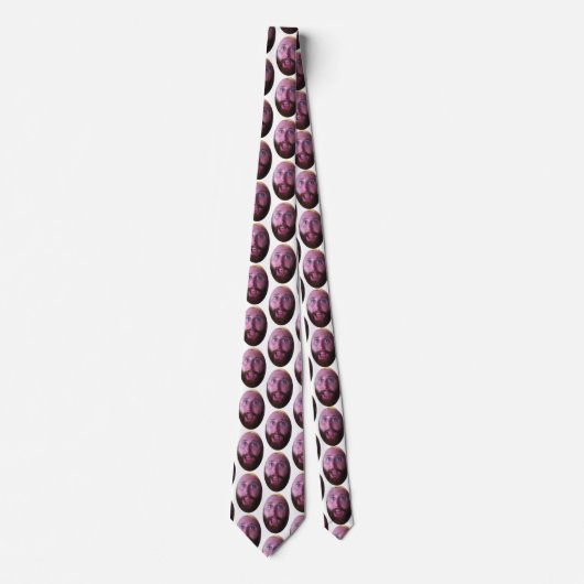 Persoonlijk Funny Photo Face Stropdas (Voorkant)