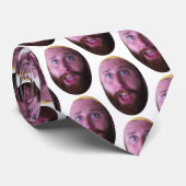 Persoonlijk Funny Photo Face Stropdas (Opgerold)