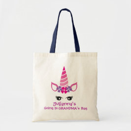 Persoonlijk ga je naar oma-tassen voor meisjes tote bag