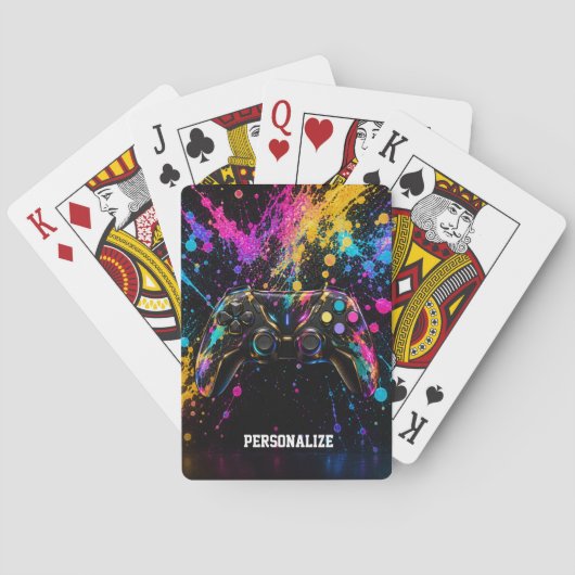 Persoonlijk gamen pokerkaarten (Achterkant)
