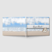 Persoonlijk gastboek met strandthema gastenboek (Volledig)