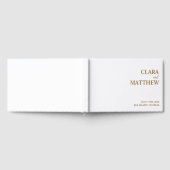 Persoonlijk gastboek op maat gemaakte huwelijksrec gastenboek (Volledig)