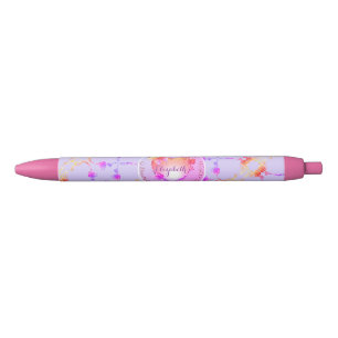Persoonlijk geadresseerd schrijfpapier Rozen Harte Zwarte Inkt Pen