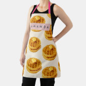 Persoonlijk Gebakken Waffel Ontbijtpatroon Schort (Insitu)
