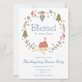 Persoonlijk Gebed Genadig Dankbaar Dinnerfeest Kaart