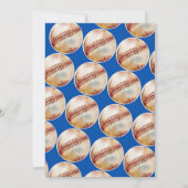 Persoonlijk Geboren Twee Ballen Verjaardag Kaart (Achterkant)