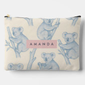 Persoonlijk Gebreid Koala Patroon Etui (Voorkant)