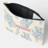 Persoonlijk Gebreid Koala Patroon Etui (Open)