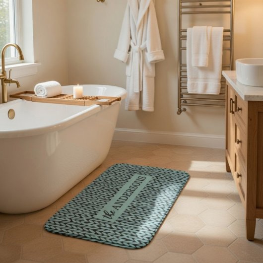 Persoonlijk Gebreid Patroon Badmat