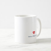 Persoonlijk gecertificeerd geschenk voor een flebo koffiemok (Voorkant rechts)