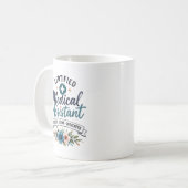 Persoonlijk gecertificeerd geschenk voor medisch a koffiemok (Voorkant links)