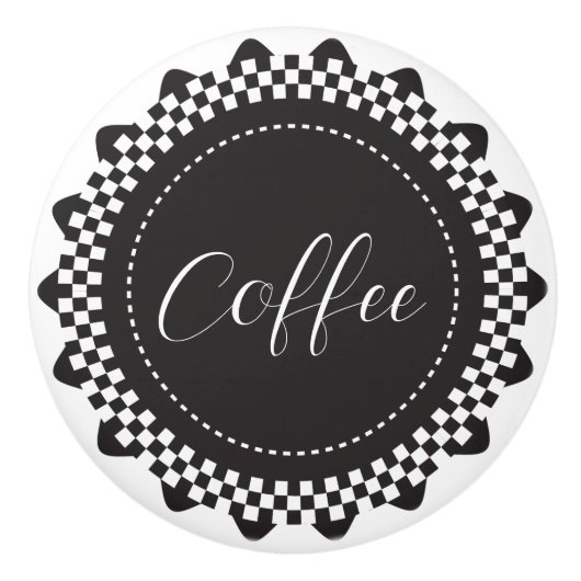 Persoonlijk - Gecontroleerde schaallap voor zwart  Keramische Knop (Voorkant)