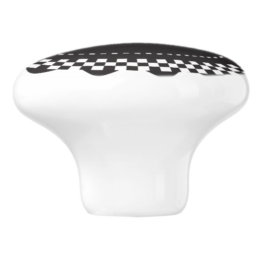 Persoonlijk - Gecontroleerde schaallap voor zwart  Keramische Knop (Zijkant)