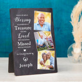 Persoonlijk gedenkteken 3 Foto Fotoplaat