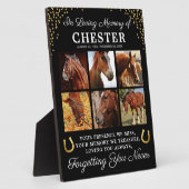 Persoonlijk gedenkteken ter nagedachtenis aan paar fotoplaat (Zijkant)