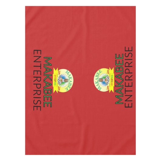 Persoonlijk Gedrukt Tafelkleed (Voorkant)