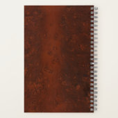 Persoonlijk geëlegant klassiek oud boek (Achterkant)