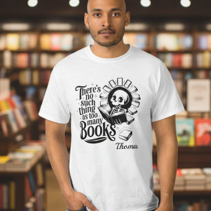Persoonlijk Geen Zoiets Als Te Veel Boeken T-shirt