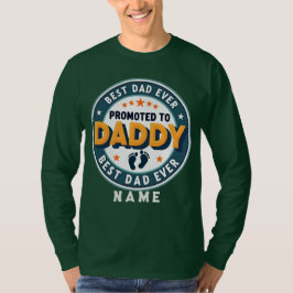Persoonlijk Gegraveerd Geschenk voor Papa T-shirt