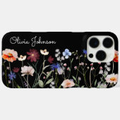 Persoonlijk Gegraveerd Waterverf Kleurrijke Wilde  Case-Mate iPhone Case (Achterkant (horizontaal))