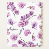 Persoonlijk gegraveerde bloemen planner (Achterkant)