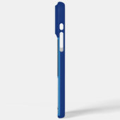 Persoonlijk gegraveerde foto's navyblauw telefoonh Case-Mate iPhone case (Achterkant / Links)