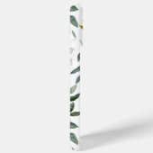 Persoonlijk gegraveerde groene eucalyptus tropisch Case-Mate iPhone case (Achterkant / Rechts)