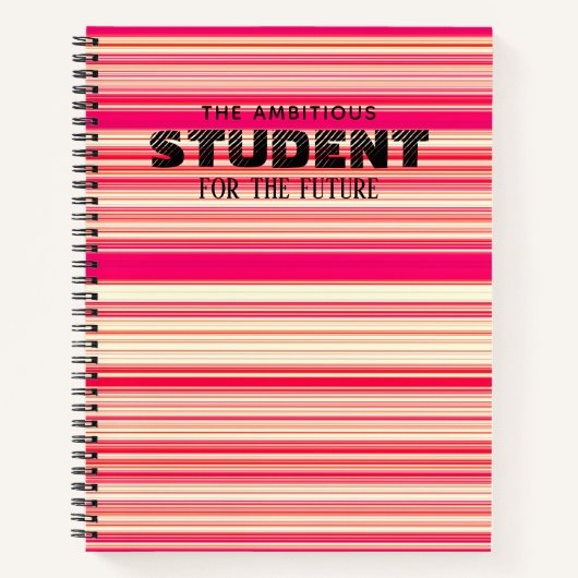 Persoonlijk gekleurd notitieboek (Voorkant)