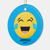 Persoonlijk gelach vanuit het luid Ornament Emoji (Links)