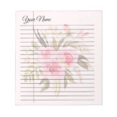 Persoonlijk gelinkt notitieblok (Voorkant)