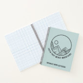 Persoonlijk geloof dat de bergen Christelijk bewee Notitieboek (Binnen)