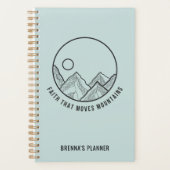 Persoonlijk geloof dat de bergen Christelijk bewee Planner (Voorkant)