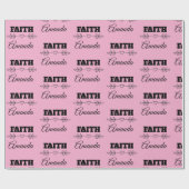 Persoonlijk Geloof Hart Christelijk Cadeaupapier (Vlak)