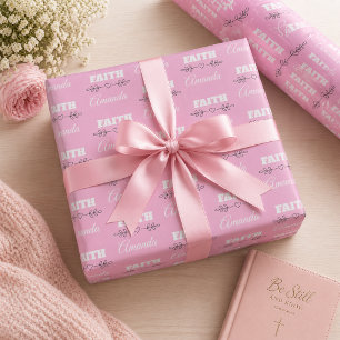 Persoonlijk Geloof Hart Christelijk Cadeaupapier