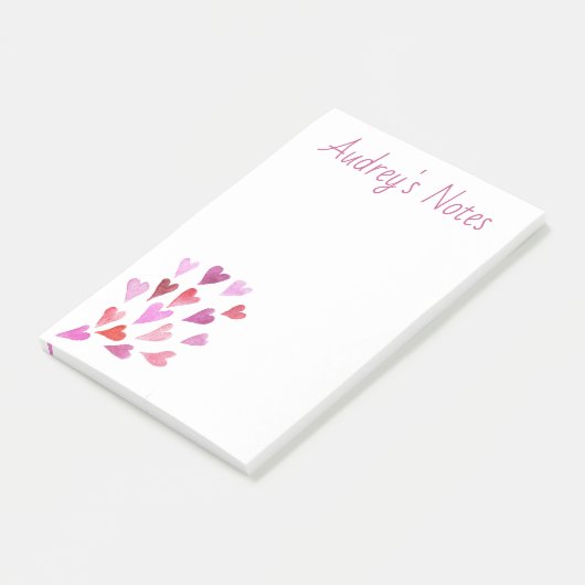 Persoonlijk geluid weergeven post-it® notes (Schuin)