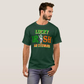 Persoonlijk gelukkig Irish St Patrick's day T-shirt (Voorkant volledig)