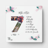 Persoonlijk gelukkig Jubileum met de collage van d Fotoplaat (Voorkant)