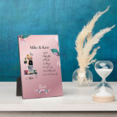 Persoonlijk gelukkig Jubileum met de collage van d Fotoplaat (Zijkant)