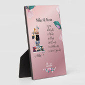 Persoonlijk gelukkig Jubileum met de collage van d Fotoplaat (Zijkant)